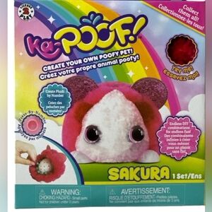Poof! Sakura Plush - Pink, White, and Purple